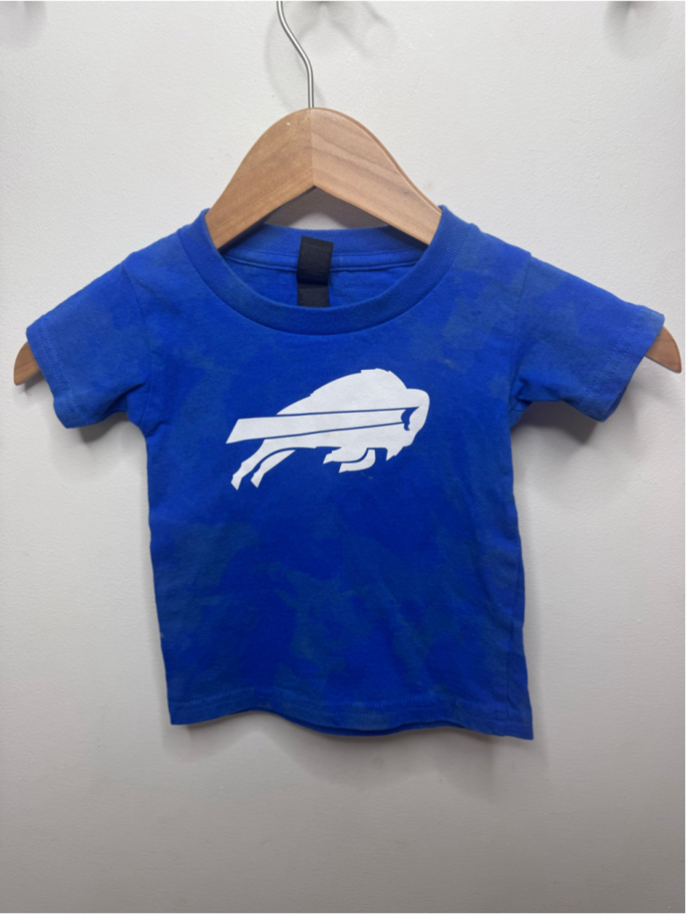 Buffalo Bills bleach dyed Graphic Tee Shirt - 2T